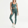 Squat Proof Mesh Panel Leggings Custom - High Waisted Compression | Custom Printed Leggings