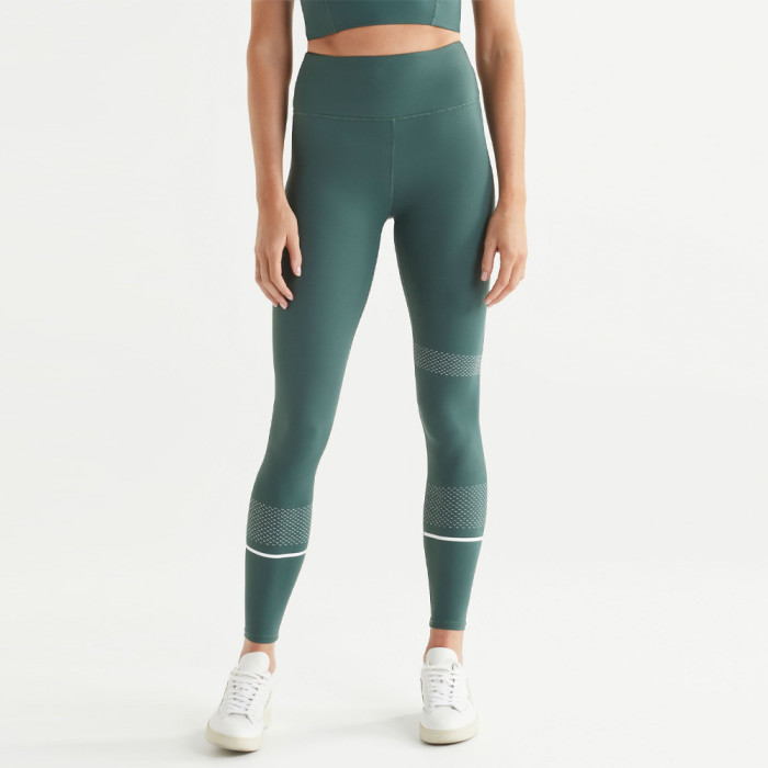 Squat Proof Mesh Panel Leggings Custom - High Waisted Compression | Custom Printed Leggings