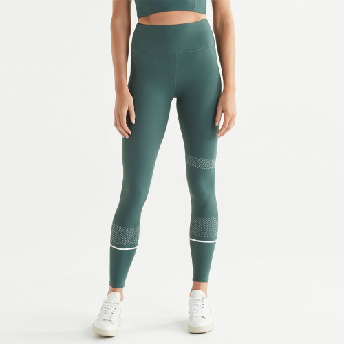 Squat Proof Mesh Panel Leggings Custom - High Waisted Compression | Custom Printed Leggings