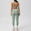 Yoga Sets with Pockets Custom - High Waisted Leggings & Bra | Private Label Activewear Manufacturer