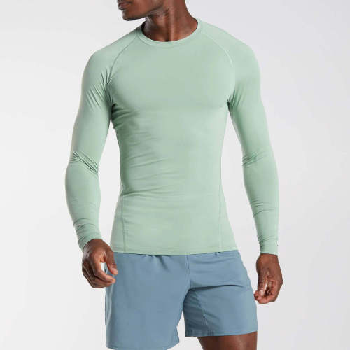 Custom Compression Shirt Manufacturer - Moisture Wicking Long Sleeve Base Layer | Gym Clothing Manufacturer