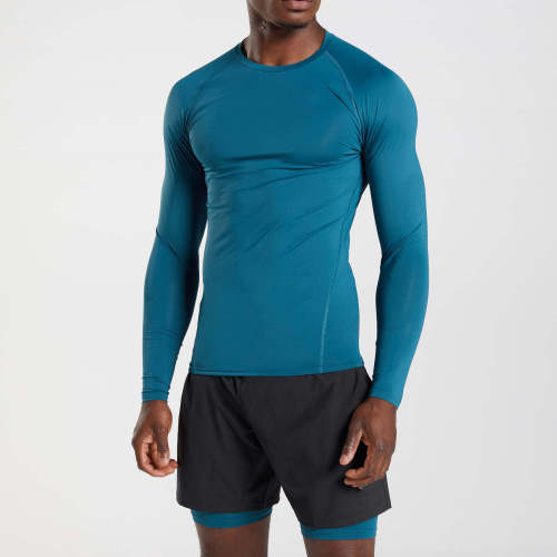 Custom Compression Shirt Manufacturer - Moisture Wicking Long Sleeve Base Layer | Gym Clothing Manufacturer