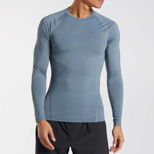 Custom Compression Shirt Manufacturer - Moisture Wicking Long Sleeve Base Layer | Gym Clothing Manufacturer
