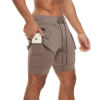 Double Layer Running Shorts Manufacturer - Premium Gym Shorts With Compression Liner | Private Label Activewear
