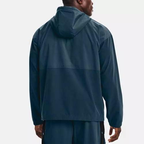 Water Resistant Running Jacket Manufacturer - Half Zip Breathable Windbreaker | Custom Pullover Jacket