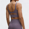Custom Twist Front Sports Bra - Private Label Buttery Soft Low Impact Yoga Wear Manufacturer