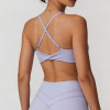 Matching Yoga Set Manufacturer - Adjustable Strap V Neck Bra | Fitness Apparel Manufacturer
