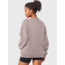 Custom Embroidered Sweatshirt Manufacturer - Oversized Crew Neck with Pockets | Private Label Streetwear