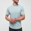 Custom T Shirt Manufacturer - Muscle Fit Lyocell Stretch Tee | Softest High Quality Blank