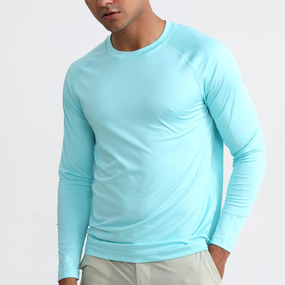 Custom Moisture Wicking Base Layer Manufacturer - Mens Rash Guard Long Sleeve | Sportswear Factory