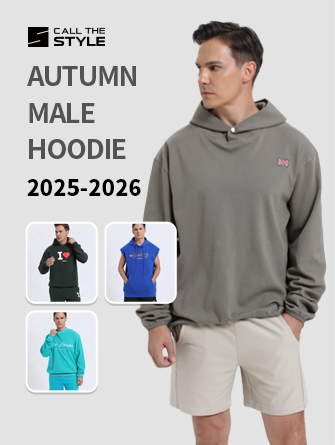 Men's streetwear and hoodie lookbook cover, displaying an premium olive green hoodie for B2B custom apparel and ODM production.