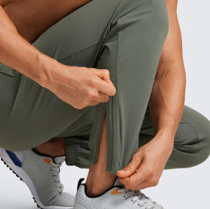 Lightweight Zip Ankle Joggers - Custom Mens Running Pants for Cooling Training | Joggers Manufacturer