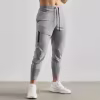 Premium Zipper Pocket Joggers - Private Label Mens Joggers with Towel Loop | Custom Sweatpants Supplier