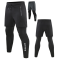 2 in 1 Compression Running Pants - Custom Mens Workout Pants for Night Jogging | Athletic Wear Manufacturer
