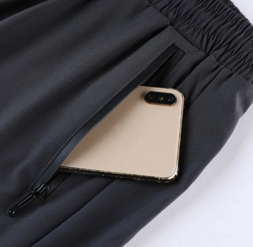 2 in 1 Compression Running Pants - Custom Mens Workout Pants for Night Jogging | Athletic Wear Manufacturer