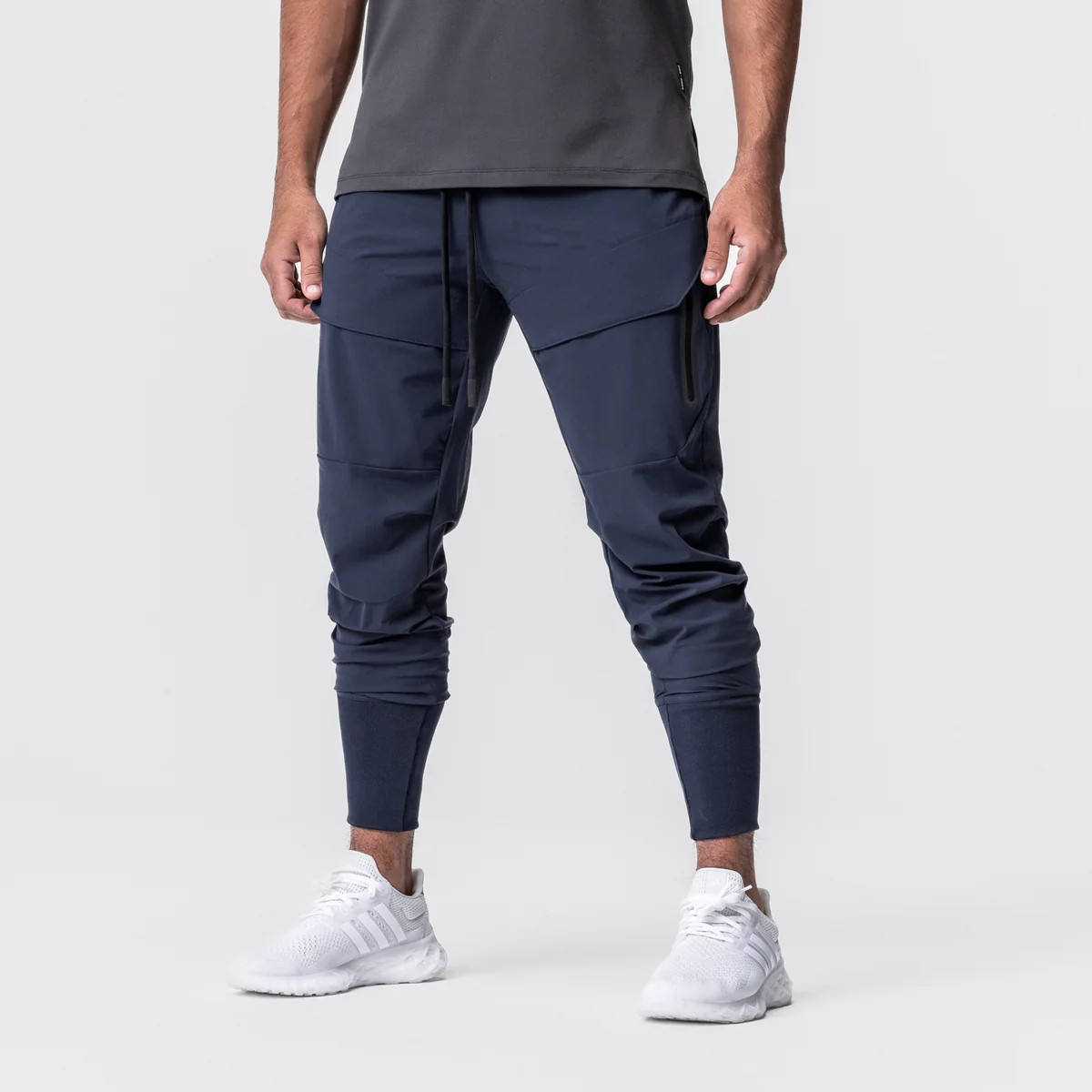 Custom utility tech joggers mens light