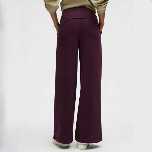 Pintuck Wide Leg Sweatpants - Custom Cotton Modal Lounge Pants | Sweatpants Manufacturer
