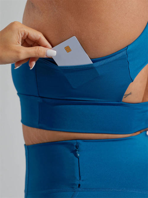 Plus Size Matching Workout Sets - X-Back Activewear with Pockets | Yoga Set Manufacturer