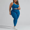 Plus Size Matching Workout Sets - X-Back Activewear with Pockets | Yoga Set Manufacturer