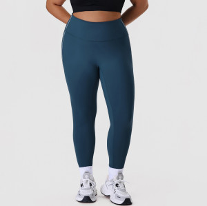 Contrast Piping Plus Size Tracksuit - Zip Up Activewear Set | Tracksuit Manufacturer