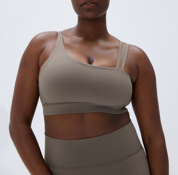 Asymmetrical Plus Size Sports Bra - One Shoulder Workout Bra | Sports Bra Manufacturer