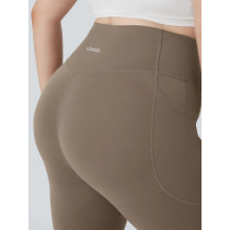 Premium Tummy Control Pocket Custom High Waisted Sculpting Activewear Leggings Manufacturer