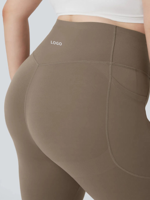 Premium Tummy Control Pocket Custom High Waisted Sculpting Activewear Leggings Manufacturer