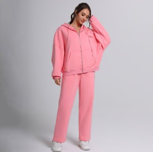 Premium Modal Blend Oversized Straight Leg Custom Tracksuit & Loungewear Manufacturer