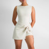 Chic Tie Front Custom Tennis Dresses with Shorts - Private Label Golf Apparel Manufacturer