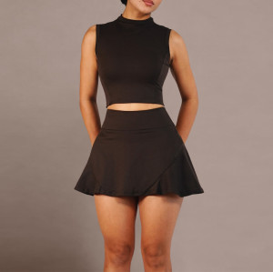 Elegant Two Piece Custom Pickleball Set With Pockets - Womens Golf Apparel Factory Supplier