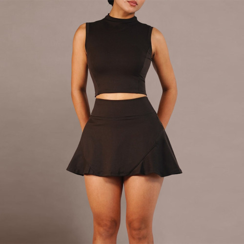 Elegant Two Piece Custom Pickleball Set With Pockets - Womens Golf Apparel Factory Supplier