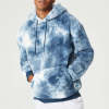 Custom Mens Tie Dye Sherpa Fleece Pullover Hoodies - Private Label Winter Apparel Manufacturer