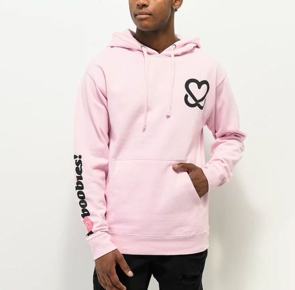 Premium Custom Pink Puff Print Graphic Hoodies - Private Label Streetwear Pullover Manufacturer