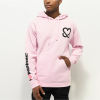 Premium Custom Pink Puff Print Graphic Hoodies - Private Label Streetwear Pullover Manufacturer