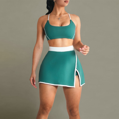 Breathable Private Label Pickleball Outfits With Padded Bra - Custom Tennis Wear Factory