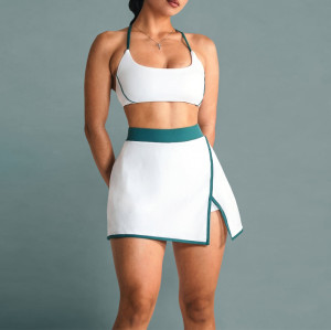 Breathable Private Label Pickleball Outfits With Padded Bra - Custom Tennis Wear Factory