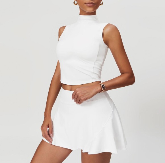 Moisture-Wicking Custom Tennis Skirt Sets - Private Label Activewear Manufacturer