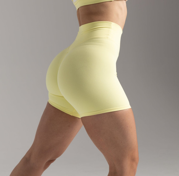 No Front Seam Peached Custom Scrunch Butt Shorts - Gym Shorts Manufacturer