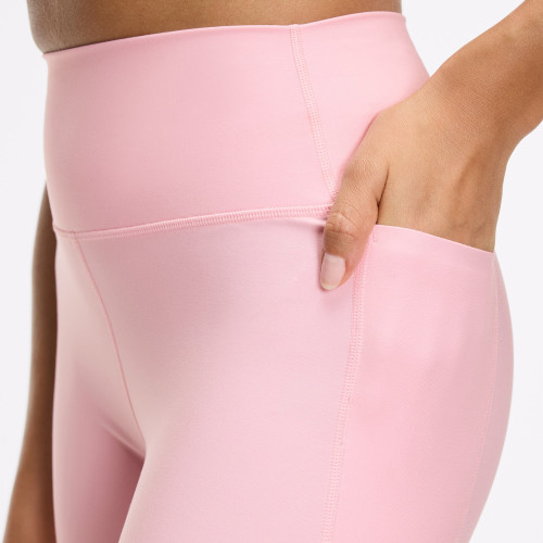 Double Knit 71 Polyester 29 Spandex Y Back Strappy Sports Bra and 25 Inch Pocket Leggings Set