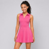 UPF Sleeveless Collared Built In Pocket Shorts Polo Tennis And Athletic Golf Dress