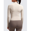 Waist Length Slim Fit Full Zip Hidden Inner Pocket Tennis And Yoga Jacket