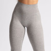 Charcoal Grey Heathered Low Compression Yoga Leggings
