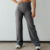 Charcoal Grey No Front Seam Tall Straight Leg Yoga Pants