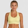 Anti-Slip Molded Cup Laser Cut High Impact Running Sports Bra