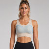 Anti-Chafe Heat-Bonded Molded Cup High Impact Strappy Running Bra
