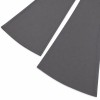 Asymmetrical Snap Overlay Flattering Studio-to-Street Skirted Flare Leggings