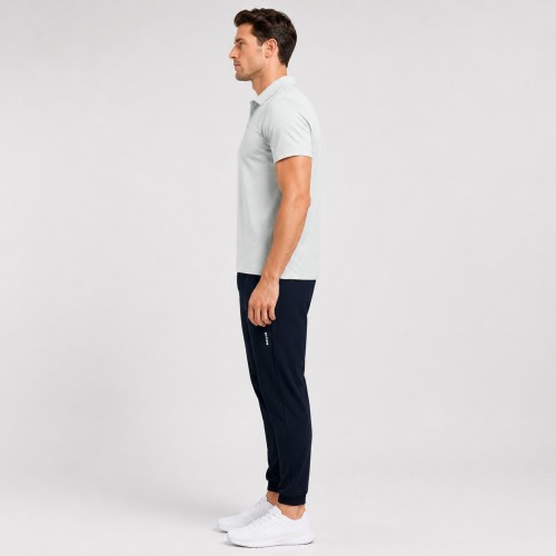 Anti-Wrinkle High-Stretch Sorona Athletic Fit Performance Golf Polo Shirt