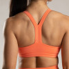 Color Block V-Neck Y-Back High Impact Compression Sports Bra