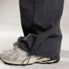 100% Nylon Adjustable Bungee Hem Oversized Parachute Track Pants