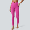 Crossover V-Waist Workout Yoga Leggings With Side Pockets